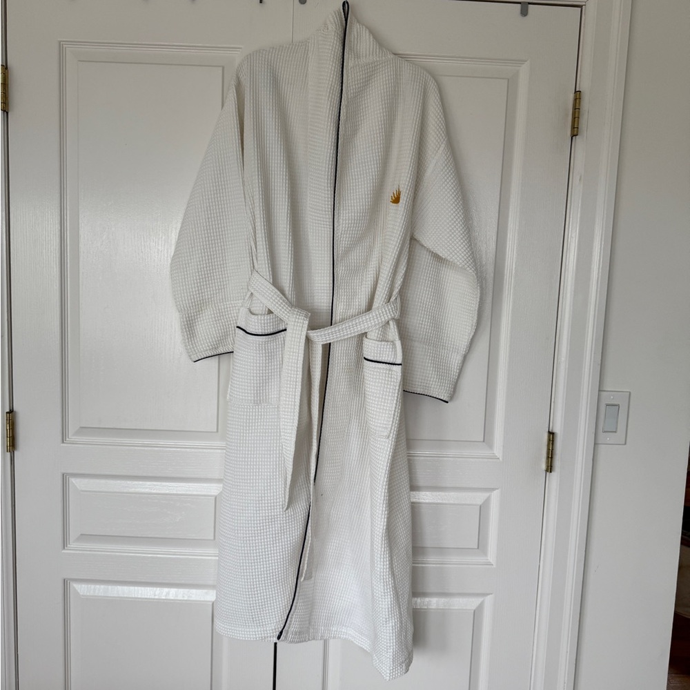 Waffle Bath Robe - women’s spa bath robe